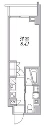 麻布十番駅 徒歩8分 2階の物件間取画像